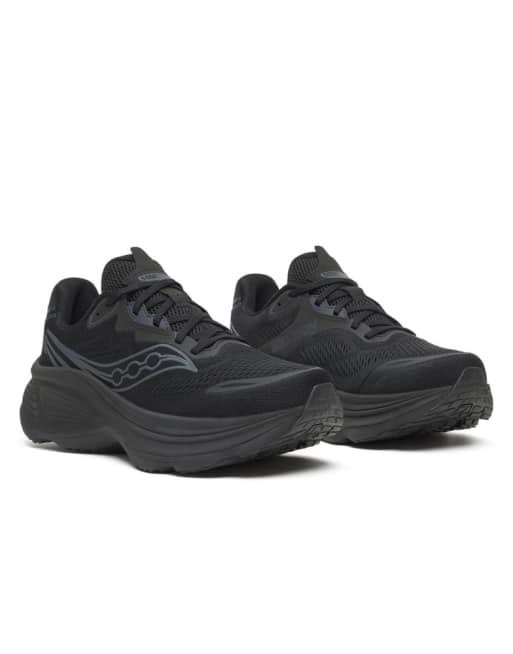 Saucony - zapatillas de running Hurricane 26 en negro total, 2 de 5