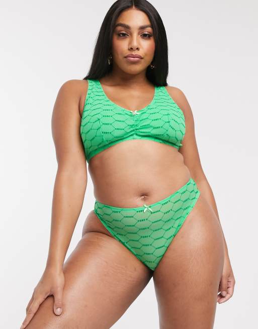 Savage X Fenty, Intimates & Sleepwear, Savage X Fenty Like Green Bralette  Size X