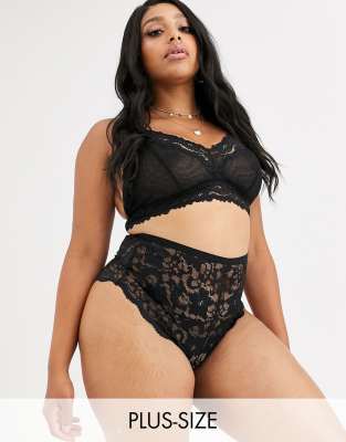 plus size mesh bralette