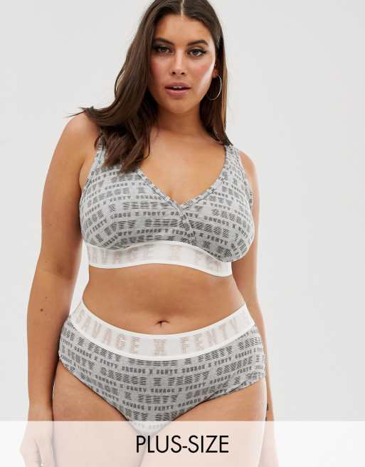 FENTY Savage X Cotton Jersey Bralette Set (XS-XL), SAVAGE X FENTY United  Kingdom