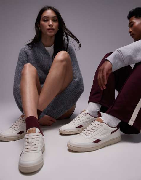 Saye – Modelo '89 – Bordowe buty sportowe unisex - view 1