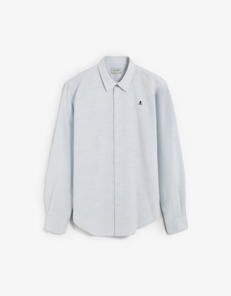 Scalpers - Abbot - Chemise à rayures - Blanc - view 1