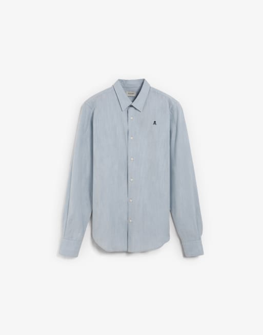 Scalpers – Abbot – Hemd in Himmelblau