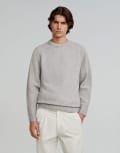 [Scalpers] Scalpers Alan tricot jumper in light grey L Light Grey