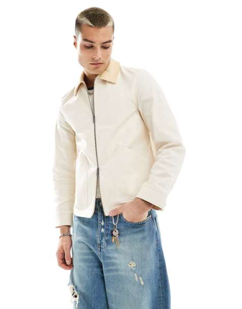 Scalpers alex jacket in ecru - view 1