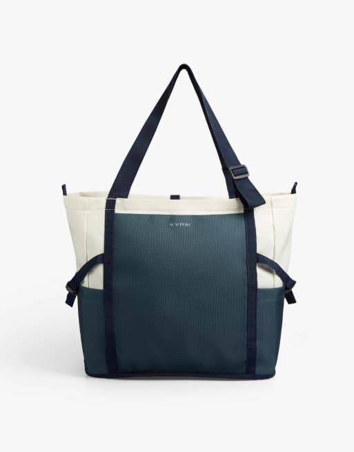 Scalpers allen bag in grayish blue  