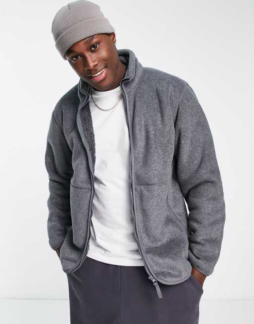 Scalpers – Artic – Fleecejacke in Grau
