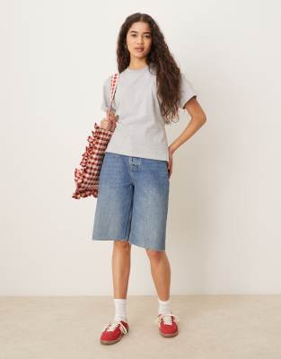 Scalpers Back Knot Tee In Gray