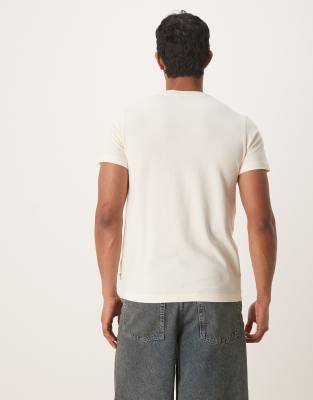 Scalpers Basic Dressy Tee In Neutral