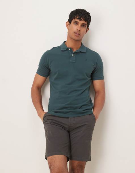 Scalpers Basic polo in dark green - view 1