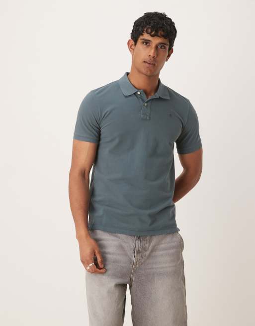 Scalpers basic polo shirt in green