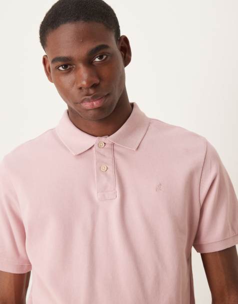 Scalpers Basic polo shirt in pink - view 1