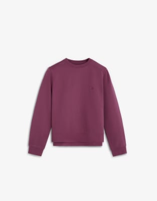 Scalpers - Basic Skull - Sweatshirt in Burgunderrot