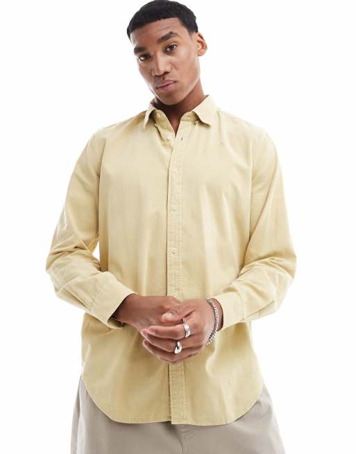 Scalpers - Bd - Camicia color melone in velluto a coste