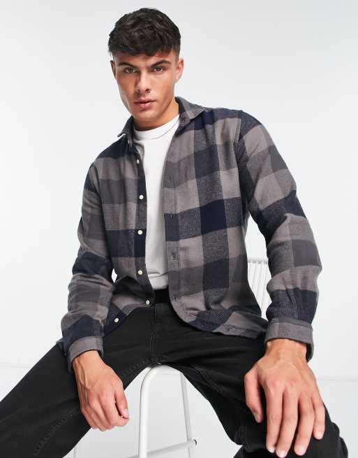 Scalpers - Bethel Club - Chemise à carreaux - Marron