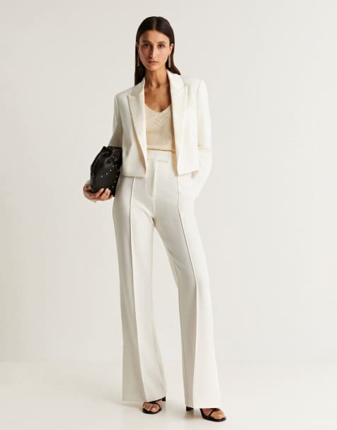 Scalpers - Bianca - Pantalon - Blanc cassé - view 1