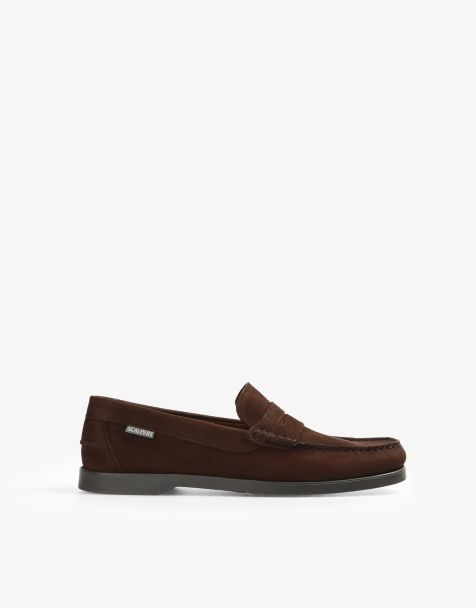 Scalpers - Blake - Loafers in donkerbruin - view 1