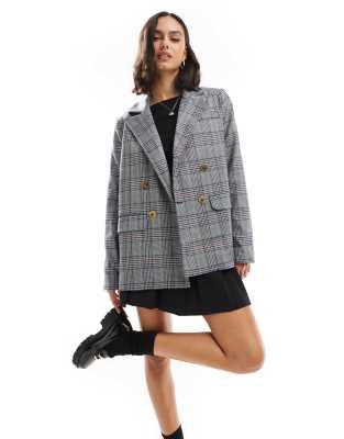 Scalpers - Blau karierter Blazer