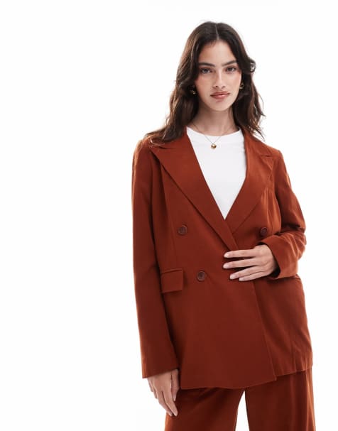 Scalpers - Blazer in terracotta - view 1