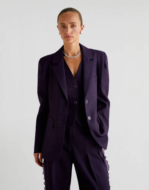 Scalpers - Blazer viola - view 1