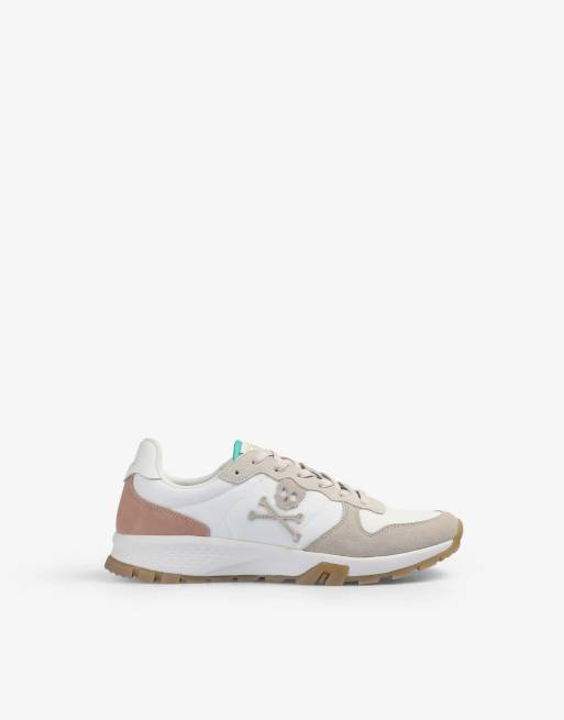 Scalpers – Bono – Sneaker in Wollweiß