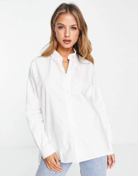 Scalpers - Boppy - Camicia oversize bianca - view 1