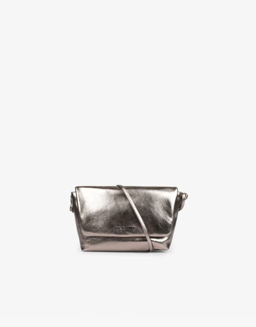 Scalpers - Borsa a tracolla color bronzo metallizzato