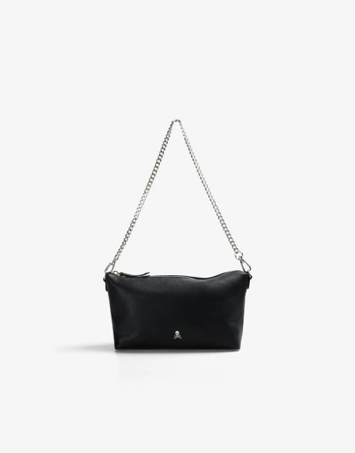 Scalpers - Borsa basic nera con catenina