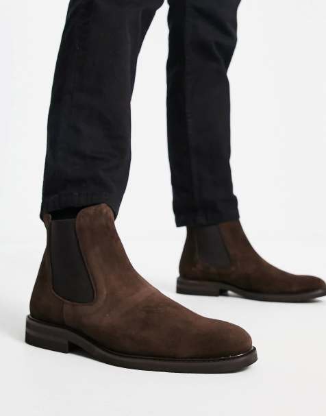 Scalpers - Bottines chelsea - Marron - view 1