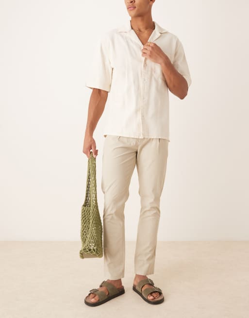 Scalpers – Brescia – Hose in Steinbeige