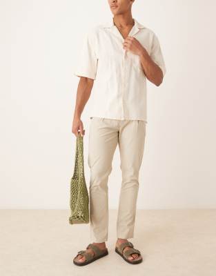 Brescia pants in stone-Neutral