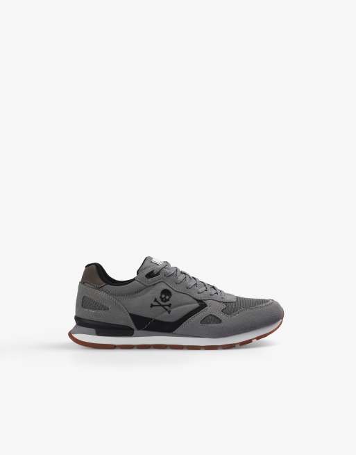 Scalpers – Bryan – Sneaker in Grau