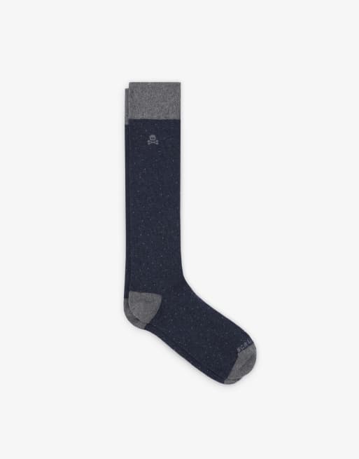 Scalpers - Calzini grigi a pois micro