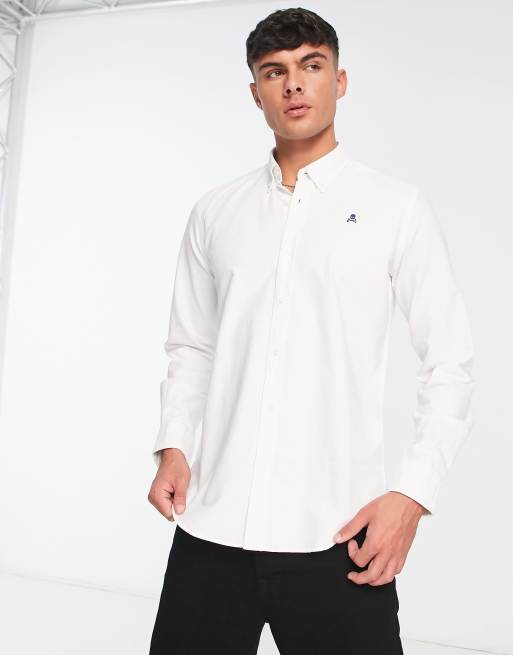 Scalpers - Camicia bianca con bottoni