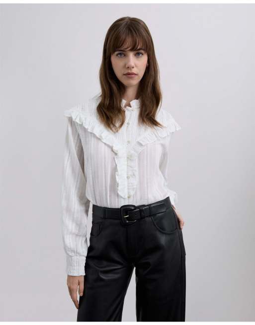 Scalpers - Camicia color bianco sporco