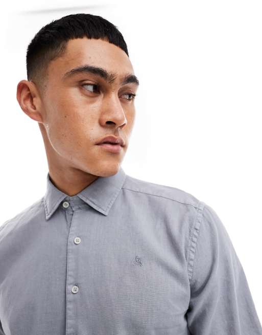 Scalpers - Camicia grigio blu