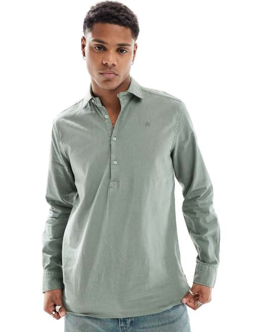 Scalpers - Camicia kaki scuro