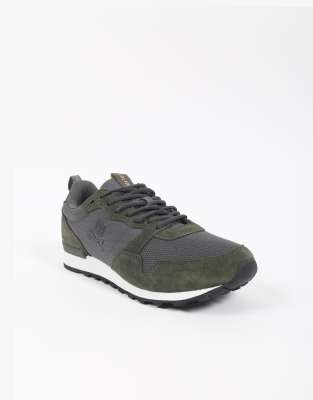 Canadian sneakers in khaki and gray-Green