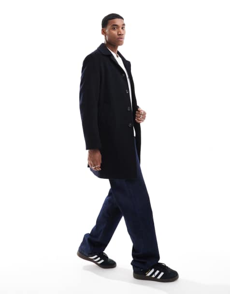 Scalpers - Cappotto taglio classico blu navy - view 1