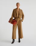 [Scalpers] Scalpers Caramel button pants in camel-Brown L CAMEL