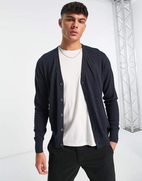 Scalpers - Cardigan blu navy - view 1