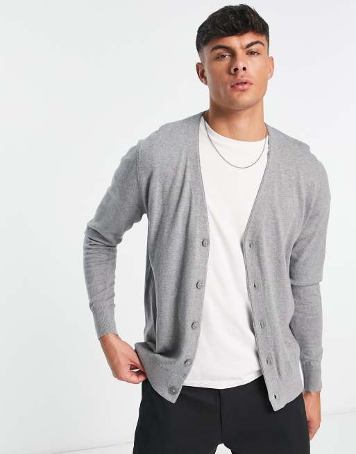 Scalpers cardigan in gray