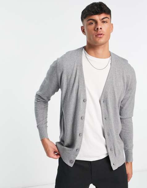 Scalpers cardigan in grey - view 1