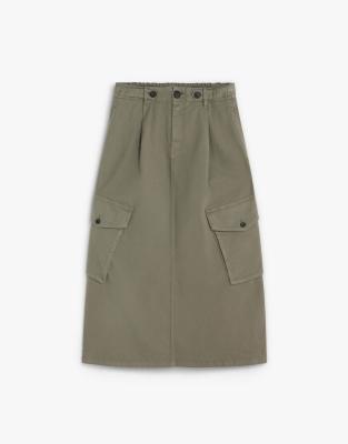 Scalpers - Cargorock in Khaki-Grün