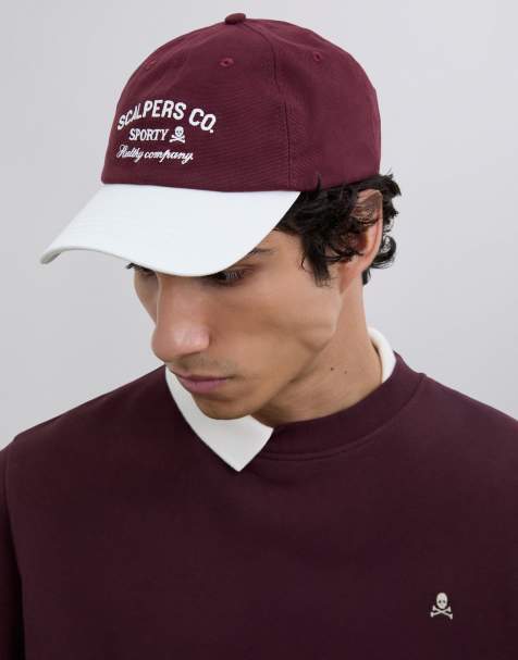 Scalpers - Casquette à détail sportif - Bordeaux - view 1