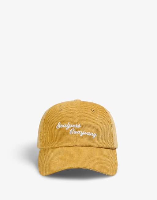 Scalpers - Casquette en velours côtelé - Moutarde