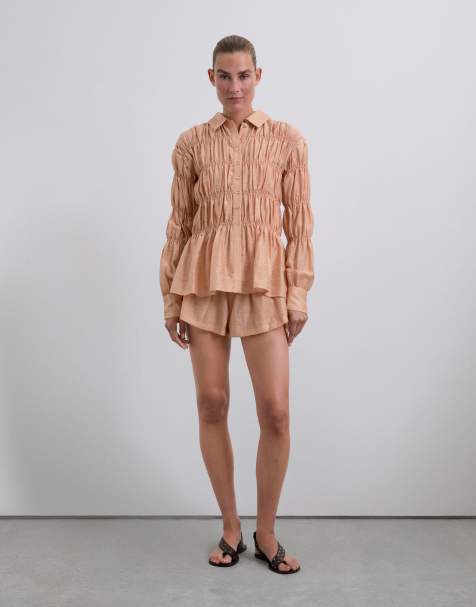 Scalpers - Chemise à smocks - Blush - view 1