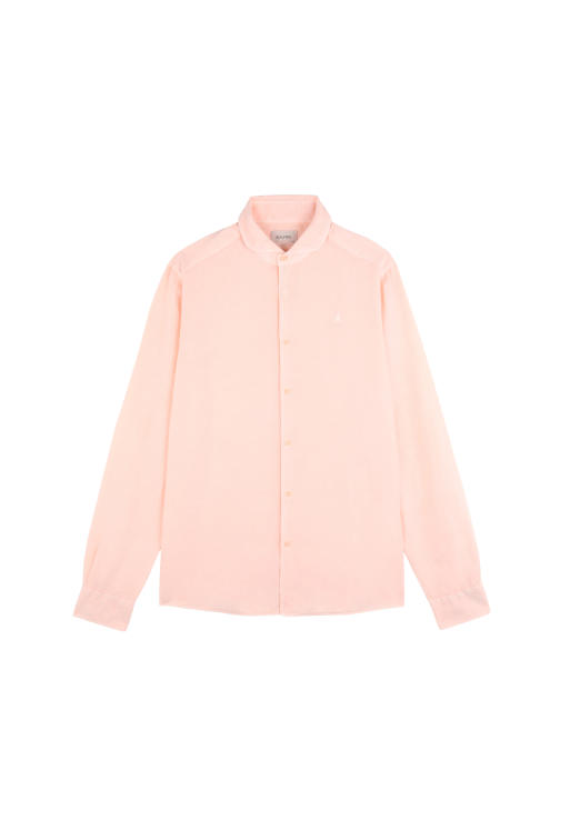 Scalpers - Chemise vintage en lin - Mandarine