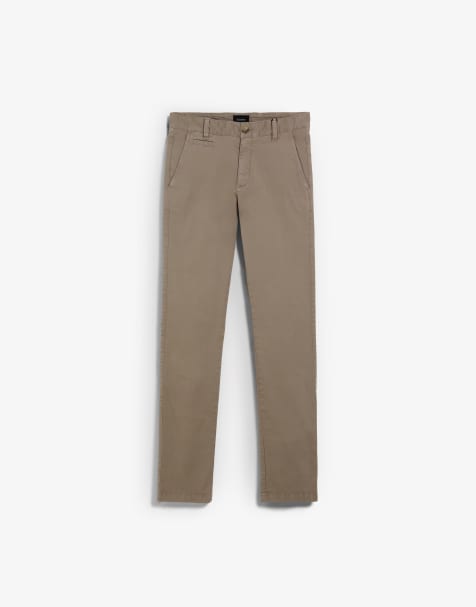 Scalpers - Chino casual color tortora - view 1