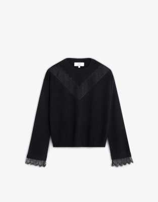 Scalpers - Clara - Pullover in Schwarz